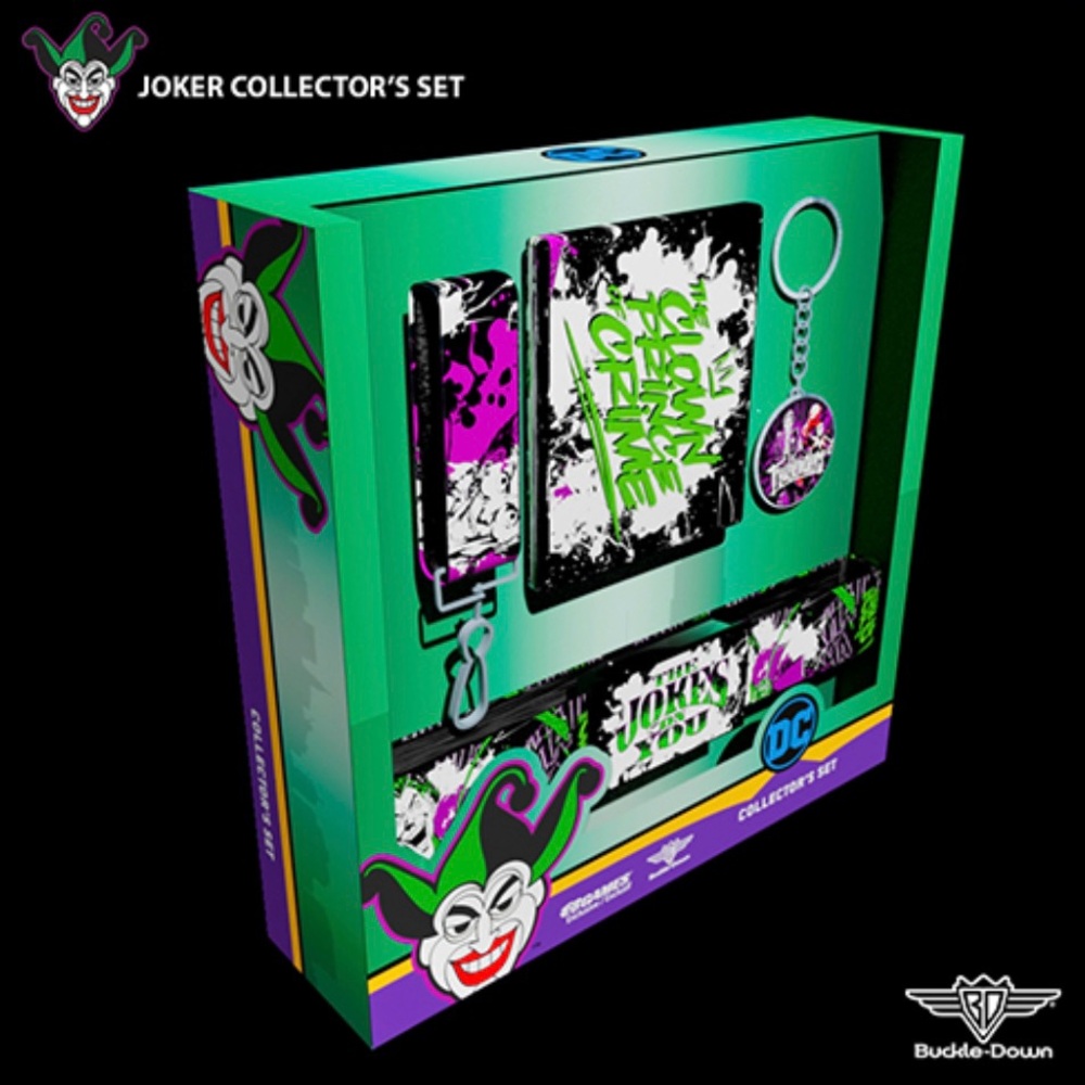 NIB DC Comics Joker Collector's Set
